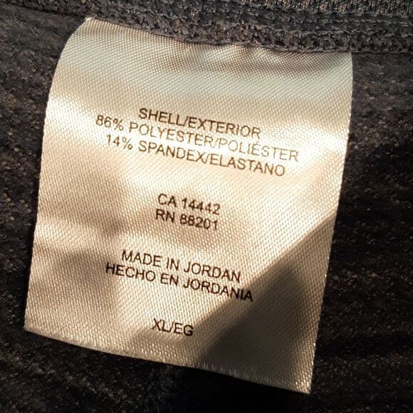 Mondetta Bluish Gray Yoga Pants with Pockets - Picture 3 of 10